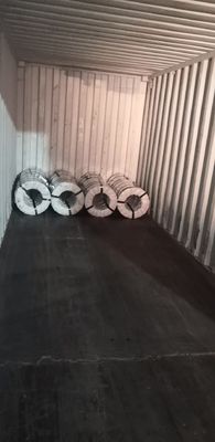 Binding Carbon Steel Strip Belt Green Painted